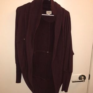 Aritzia scoop style cardigan